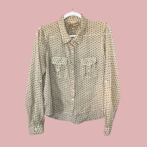 Polka dot Vintage Blouse ✨